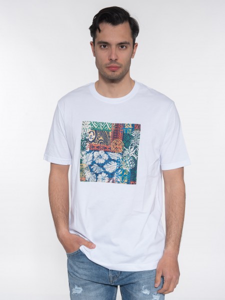 OVER-D T-shirt OE1S2S3T21 Λευκό OVER-D - 1