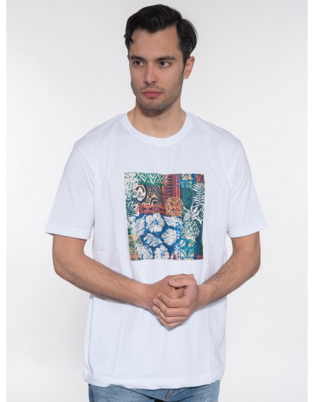 OVER-D T-shirt OE1S2S3T21 Λευκό OVER-D - 3