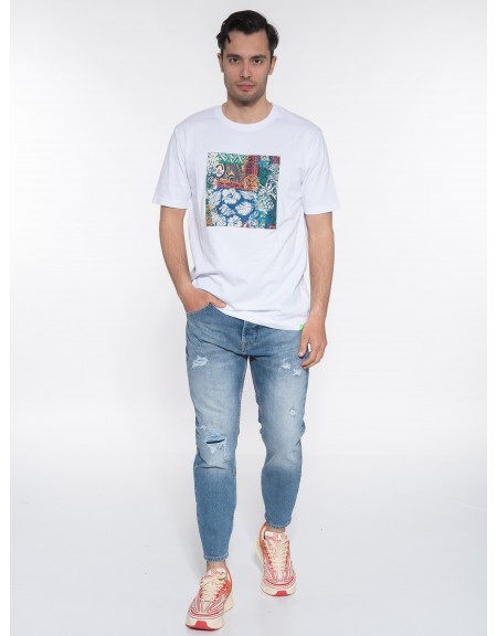 OVER-D T-shirt OE1S2S3T21 Λευκό OVER-D - 6