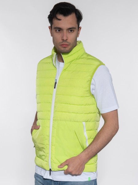OVER-D Sleeveless jacket mao OC1S0S0J01 Green OVER-D - 4