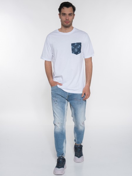 OVER-D T-shirt OE1S2S3T23 Λευκό OVER-D - 6