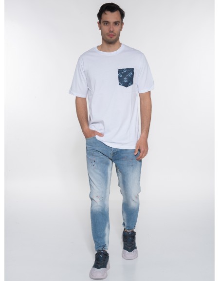 OVER-D T-shirt OE1S2S3T23 Λευκό OVER-D - 6