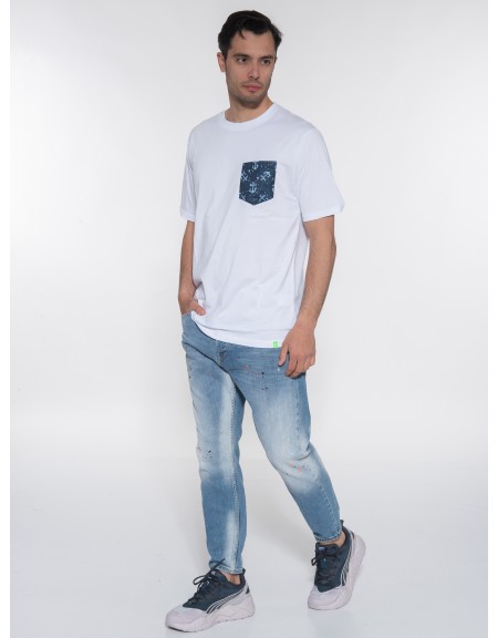 OVER-D T-shirt OE1S2S3T23 Λευκό OVER-D - 9