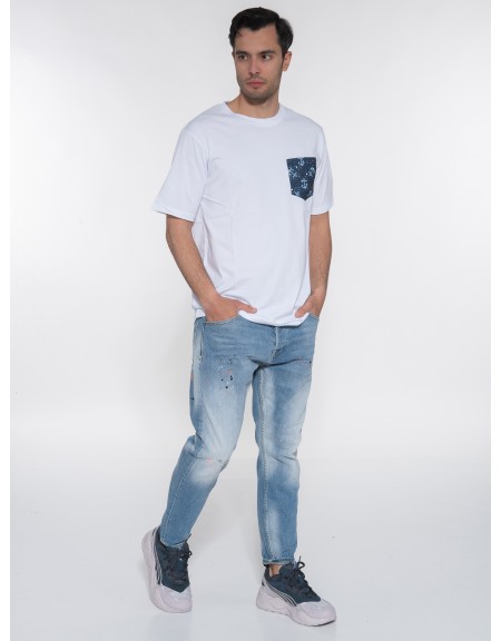 OVER-D T-shirt OE1S2S3T23 Λευκό OVER-D - 7