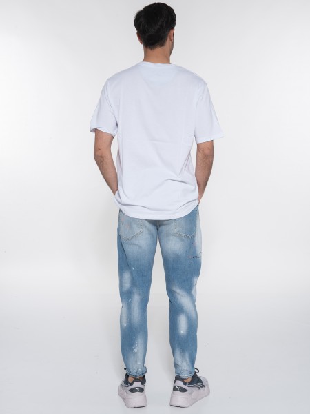 OVER-D T-shirt OE1S2S3T23 Λευκό OVER-D - 8