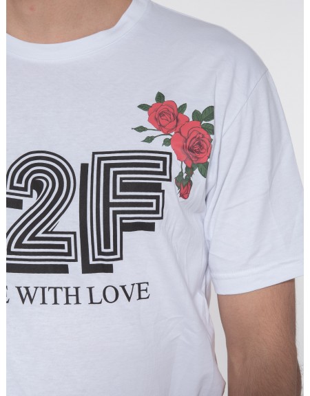 G2FIRENZE T-shirt ROSES Λευκό G2FIRENZE - 5