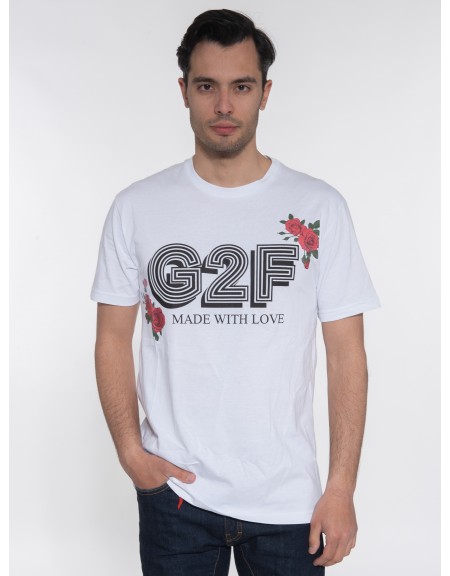 G2FIRENZE T-shirt ROSES Λευκό G2FIRENZE - 1