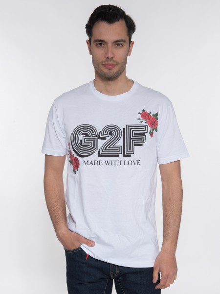 G2FIRENZE T-shirt ROSES Λευκό G2FIRENZE - 10