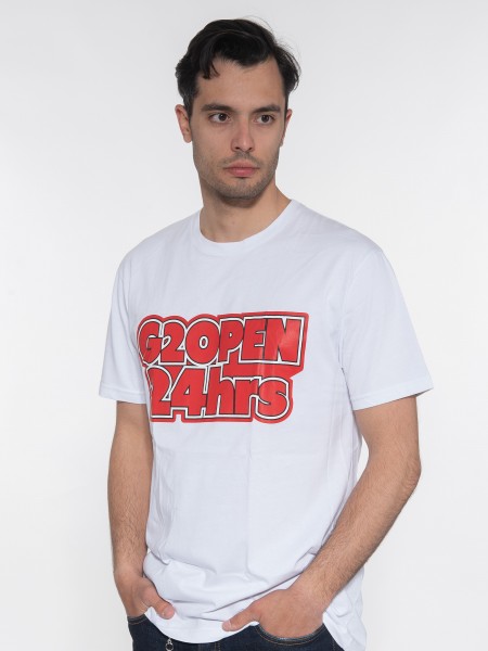 G2FIRENZE T-shirt 24 HRS Λευκό G2FIRENZE - 4