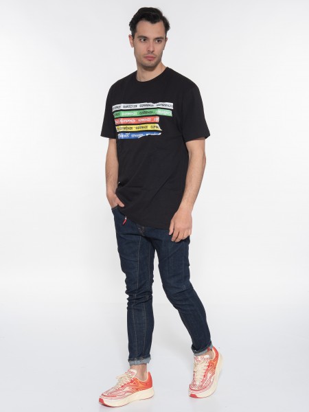 G2FIRENZE T-shirt STRIPES Black G2FIRENZE - 9