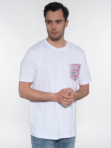 OVER-D T-shirt OE1S2S3T22 Λευκό OVER-D - 3