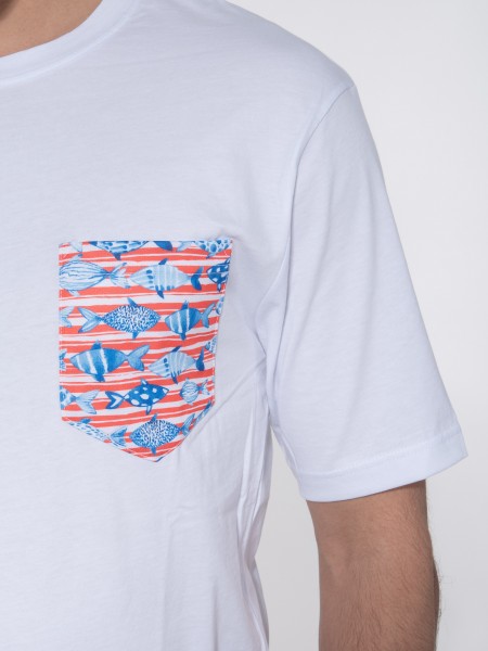 OVER-D T-shirt OE1S2S3T22 Λευκό OVER-D - 5