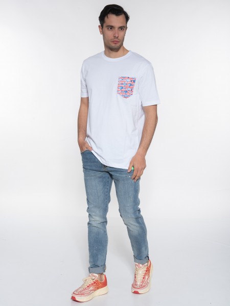 OVER-D T-shirt OE1S2S3T22 Λευκό OVER-D - 9