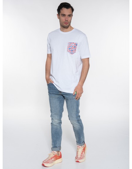 OVER-D T-shirt OE1S2S3T22 Λευκό OVER-D - 9