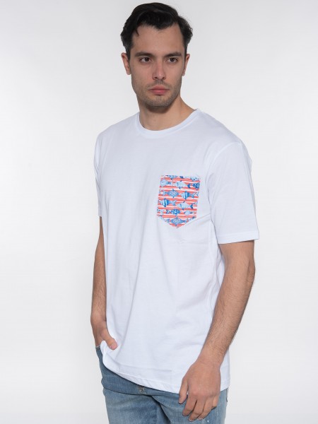 OVER-D T-shirt OE1S2S3T22 Λευκό OVER-D - 4