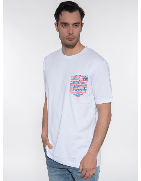 OVER-D T-shirt OE1S2S3T22 Λευκό OVER-D - 4