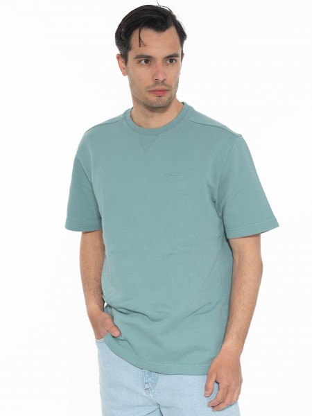 GABBA Short-sleeved sweatshirt ALFRED SS Petrol GABBA - 4