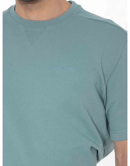 GABBA Short-sleeved sweatshirt ALFRED SS Petrol GABBA - 5