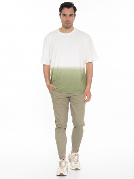 GABBA Chino Παντελόνι PISA LIT P010457 Λαδί GABBA - 6