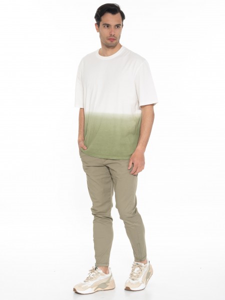 GABBA Chino Παντελόνι PISA LIT P010457 Λαδί GABBA - 9