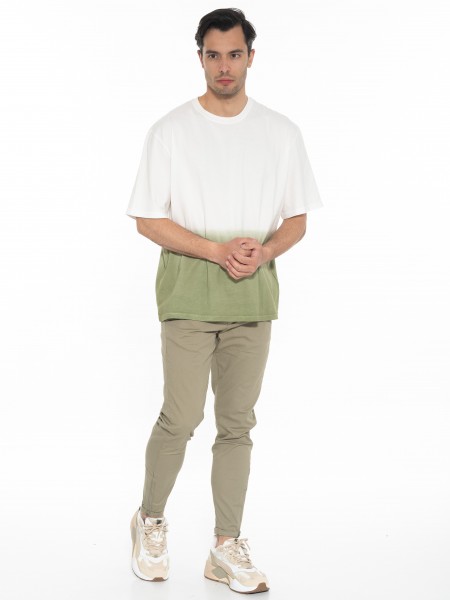 GABBA Chino Παντελόνι PISA LIT P010457 Λαδί GABBA - 7