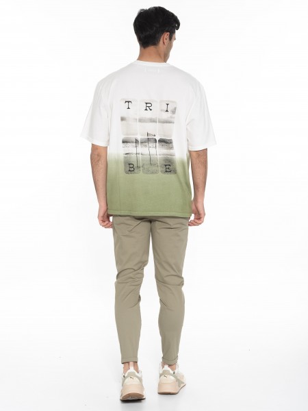 GABBA Chino Παντελόνι PISA LIT P010457 Λαδί GABBA - 8