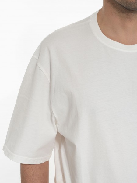 GABBA T-shirt SPIRIT PRINT BOXY SS Tee Λευκό - Μπεζ GABBA - 5