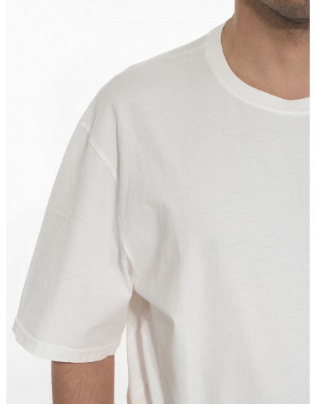 GABBA T-shirt SPIRIT PRINT BOXY SS Tee Λευκό - Μπεζ GABBA - 5