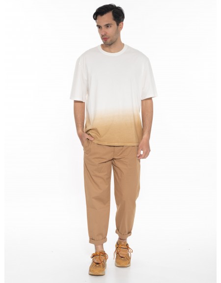 GABBA T-shirt SPIRIT PRINT BOXY SS Tee Λευκό - Μπεζ GABBA - 6