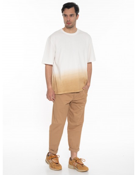 GABBA T-shirt SPIRIT PRINT BOXY SS Tee Λευκό - Μπεζ GABBA - 8