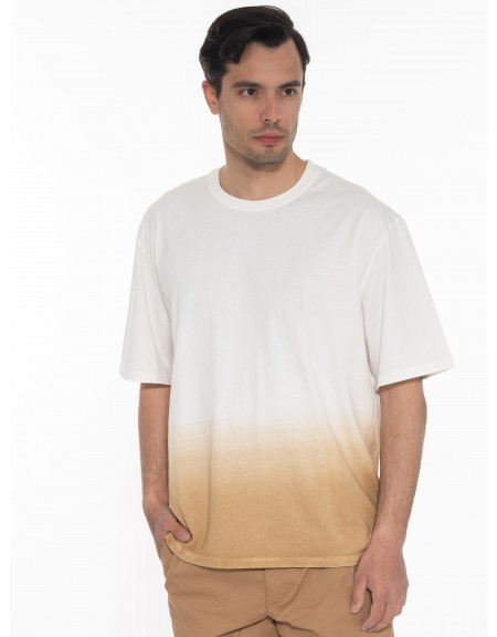 GABBA T-shirt SPIRIT PRINT BOXY SS Tee Λευκό - Μπεζ GABBA - 4