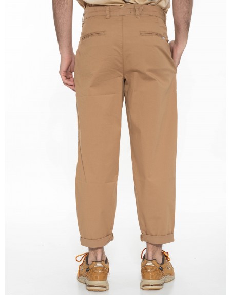 GABBA Chino Παντελόνι FIRENZE LIT P01458 Καφέ GABBA - 2