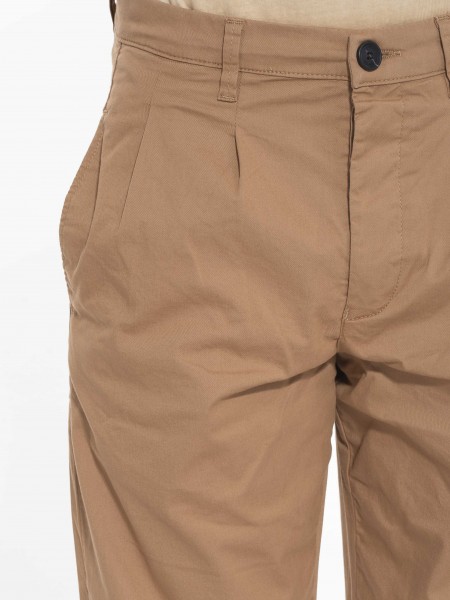 GABBA Chino Παντελόνι FIRENZE LIT P01458 Καφέ GABBA - 5