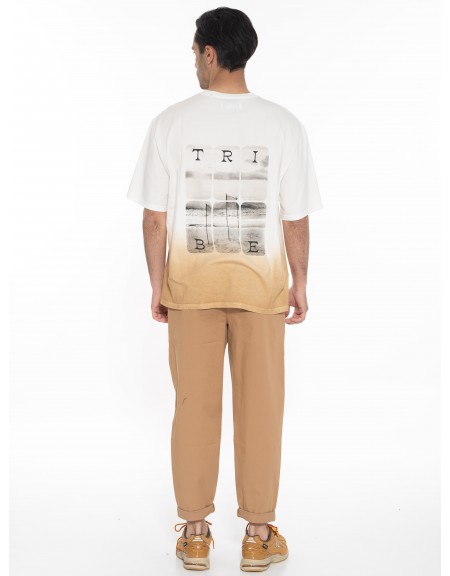 GABBA Chino Παντελόνι FIRENZE LIT P01458 Καφέ GABBA - 7