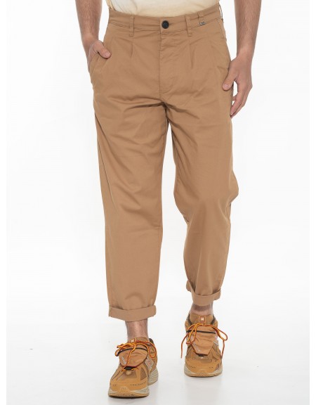 GABBA Chino Παντελόνι FIRENZE LIT P01458 Καφέ GABBA - 9