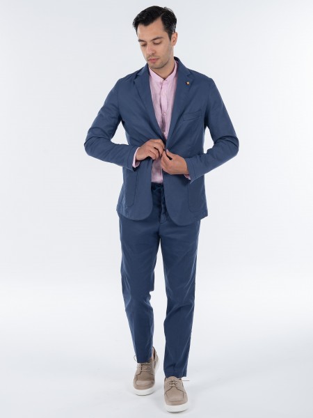 XAGON MAN Chino Παντελόνι P23031FNADAL Μπλε XAGON MAN - 7