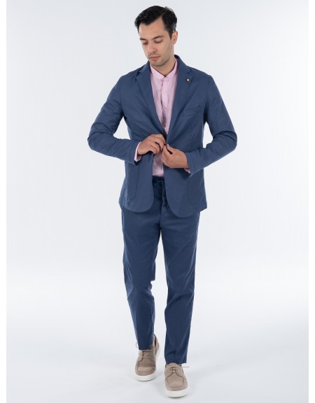 XAGON MAN Chino Παντελόνι P23031FNADAL Μπλε XAGON MAN - 7