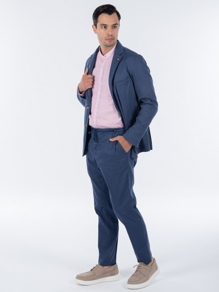 XAGON MAN Chino Παντελόνι P23031FNADAL Μπλε XAGON MAN - 13