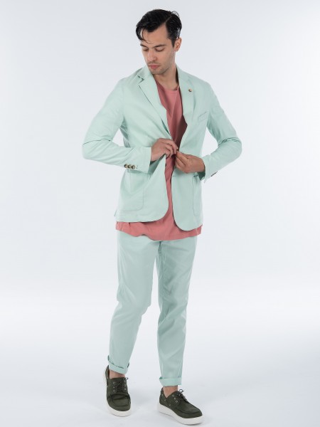 XAGON MAN Chino Παντελόνι P23031FNADAL Πράσινο XAGON MAN - 8