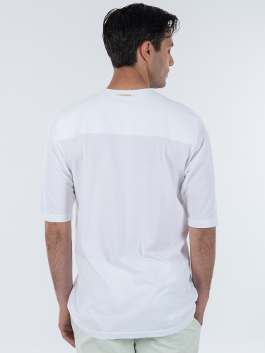 NINETEEN T-shirt K23-1056 Λευκό