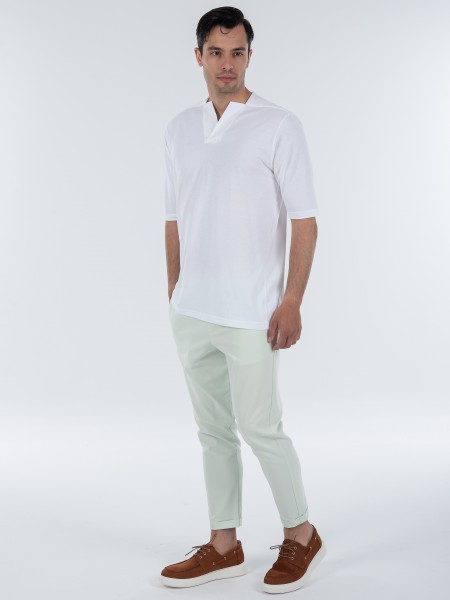 NINETEEN T-shirt K23-1056 Λευκό NINETEEN - 9