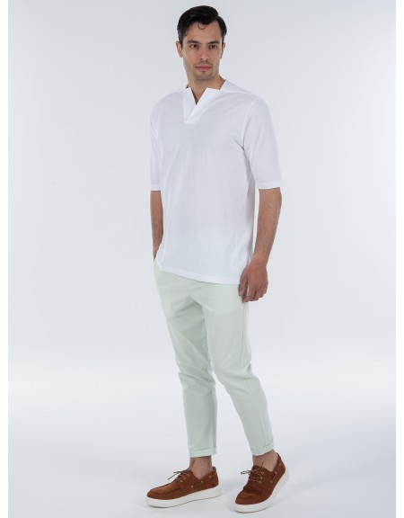 NINETEEN T-shirt K23-1056 Λευκό NINETEEN - 9