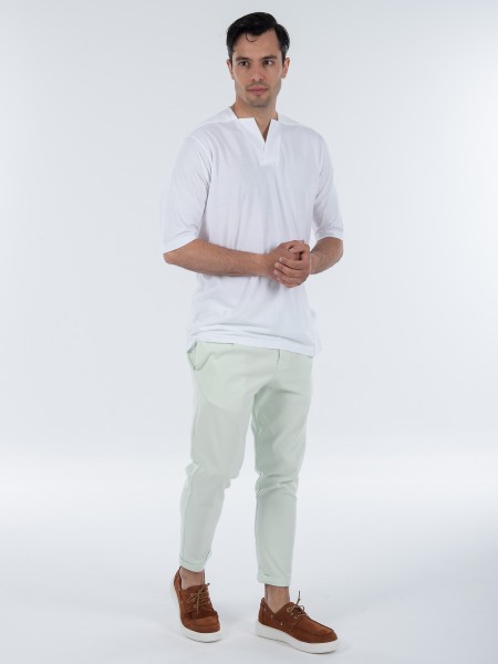 NINETEEN T-shirt K23-1056 Λευκό NINETEEN - 10