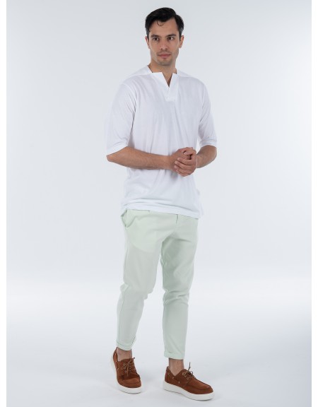 NINETEEN T-shirt K23-1056 Λευκό NINETEEN - 10