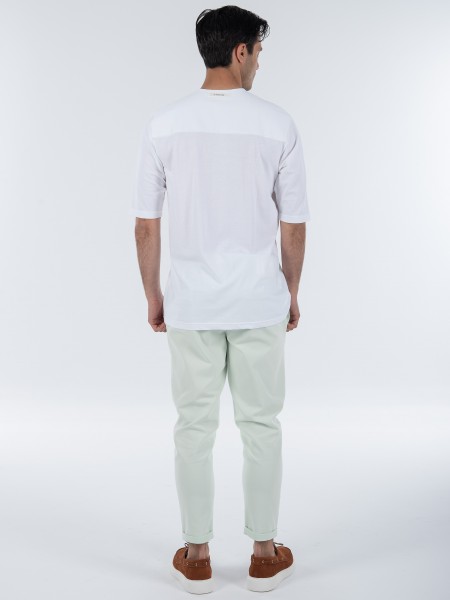 NINETEEN T-shirt K23-1056 White NINETEEN - 8