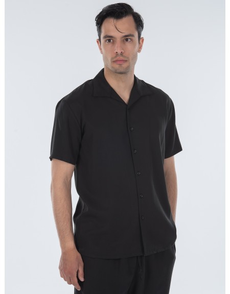 TAG Short sleeve shirt TMSS232012 OMALO Black TAG - 3