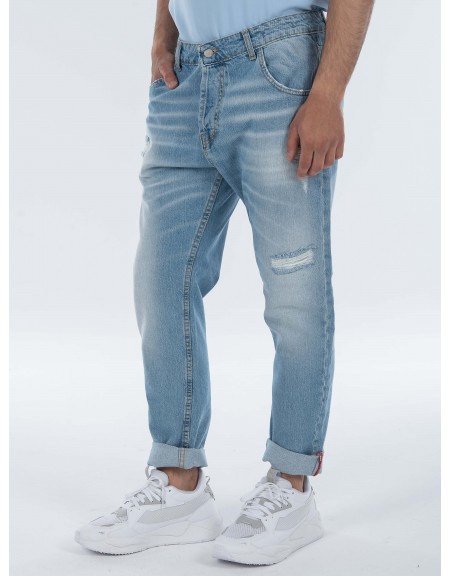OVER-D Jean Pants OE1S2S3D02 Blue OVER-D - 4
