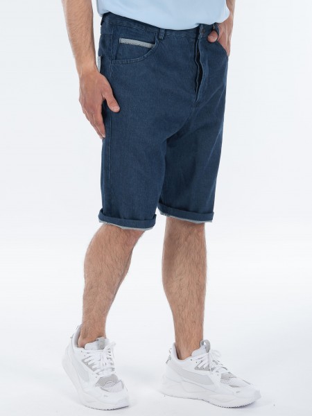 NINETEEN Jean Βεμούδα K23-X1050 Μπλε NINETEEN - 3