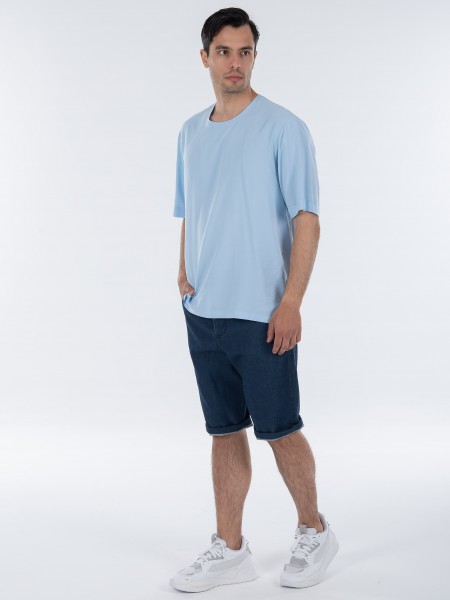 NINETEEN Jean Βεμούδα K23-X1050 Μπλε NINETEEN - 9