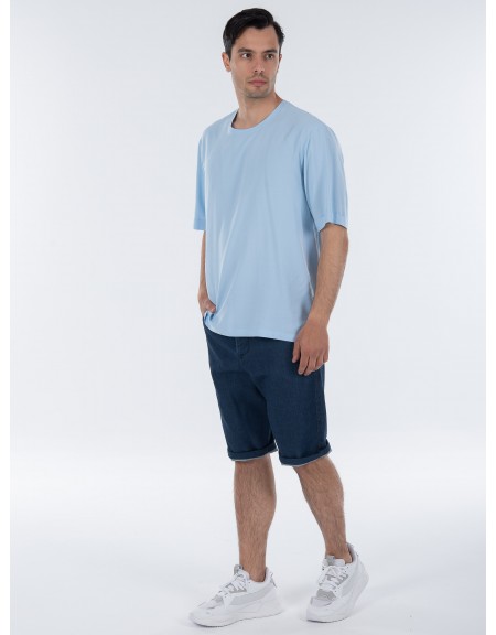 NINETEEN Jean Βεμούδα K23-X1050 Μπλε NINETEEN - 9